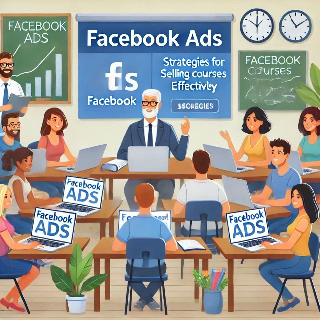 Facebook Ads Course For selling courses